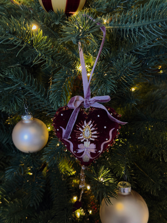 Ornament Heart Candle