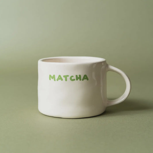 Matcha mok – Sisi House of Style, gebroken wit