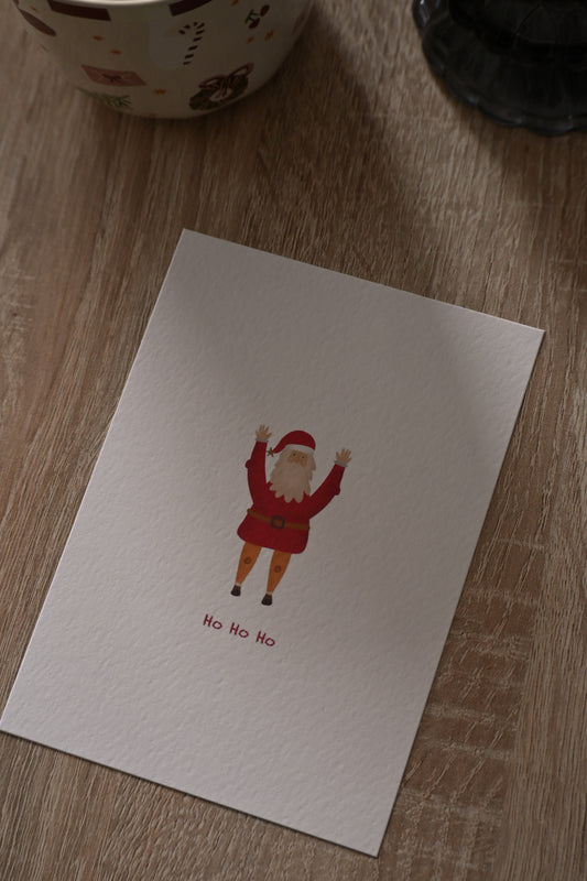 Kerstkaart | Kerstman