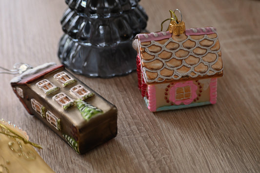 Kerstbal herenhuisje