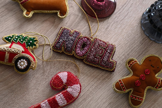 Kerstbal peperkoekmannetje