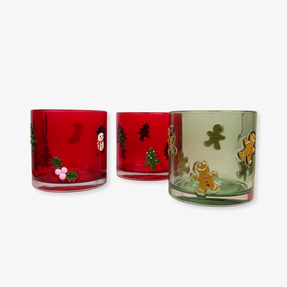 Kerst Glow Kaarshouder