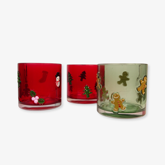 Kerst Glow Kaarshouder