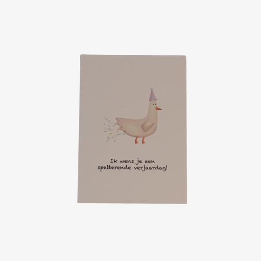 Verjaardagskaart | Eend