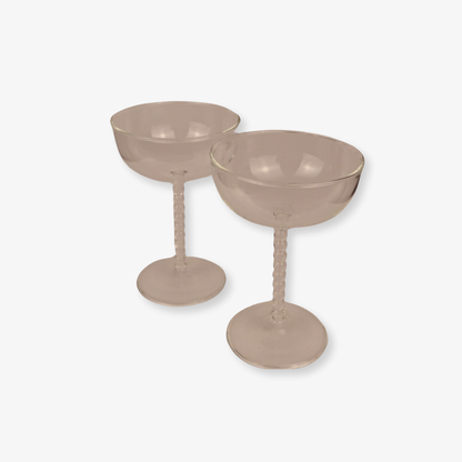 Bubbel cocktailglazen