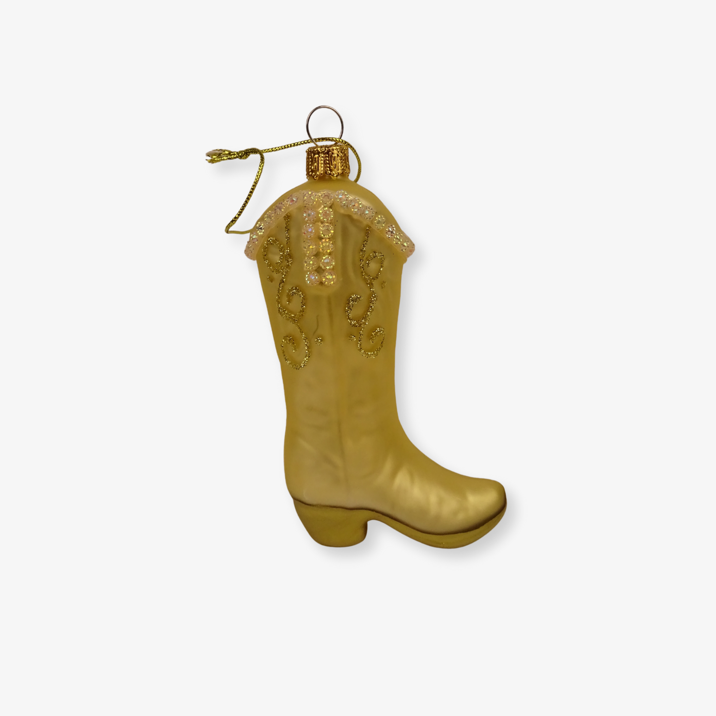 Kerstbal cowboy laars