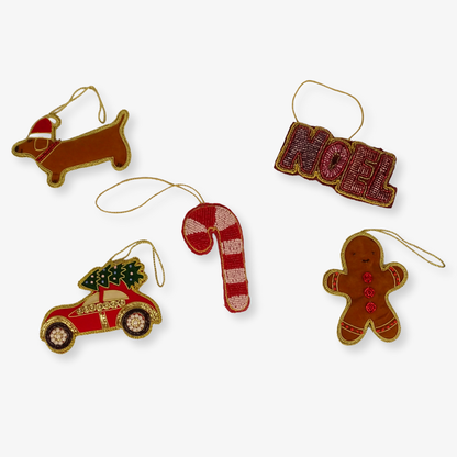 Kerstbal peperkoekmannetje