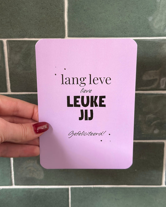 Kaart | Verjaardagskaartje