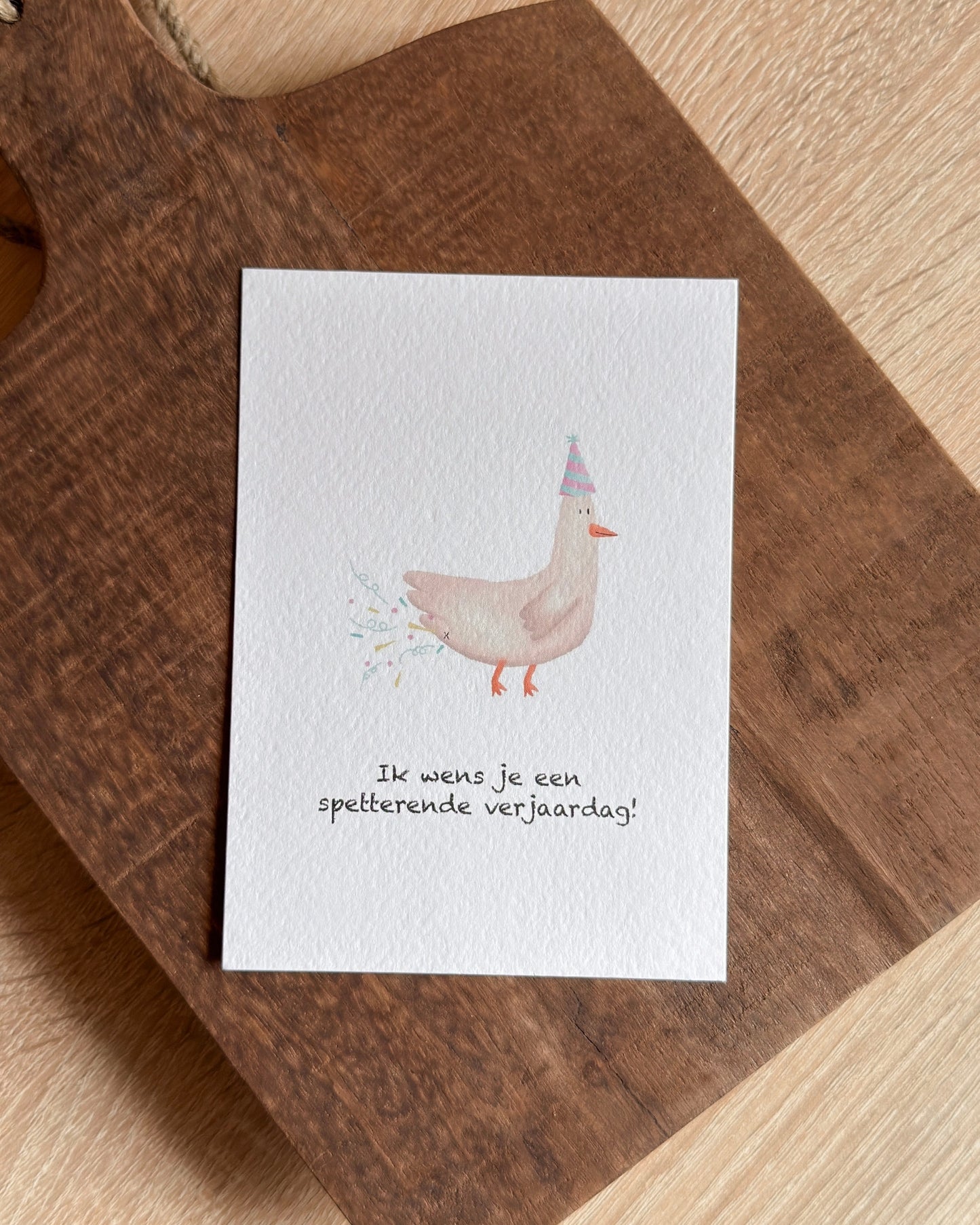 Verjaardagskaart | Eend