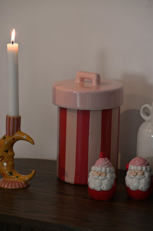 Keramieke pot met deksel