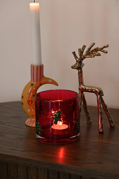 Kerst Glow Kaarshouder