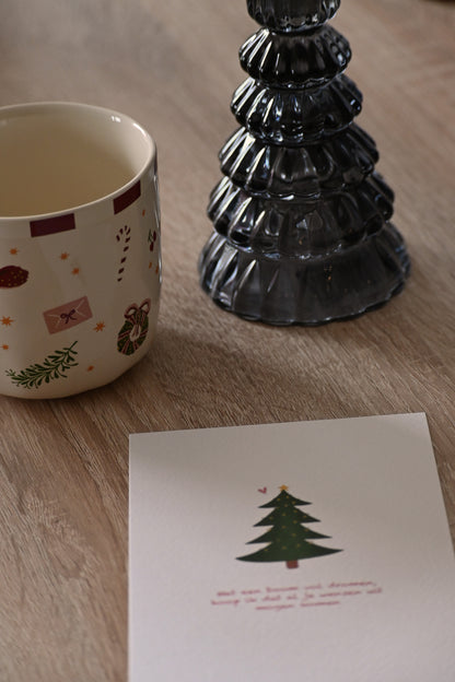 Kerstkaart | Kerstwens