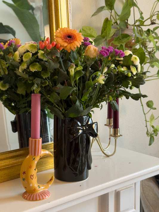 Vaas met strik
