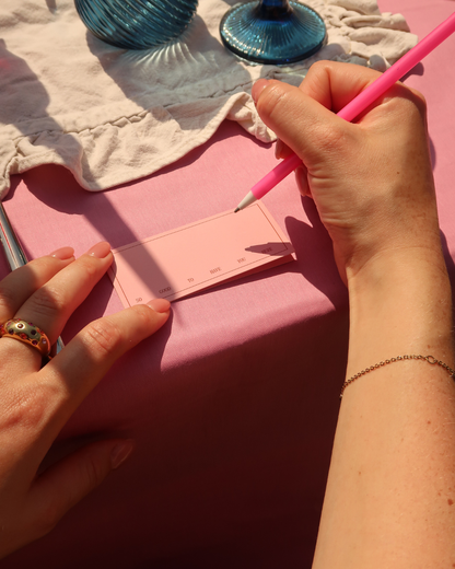 Naamkaartjes voor aan tafel – set van 8