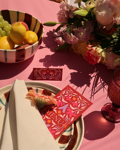 Naamkaartjes voor aan tafel – set van 8
