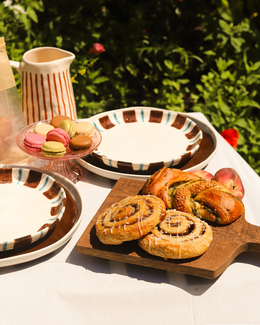 Dessertbord – rond, keramiek, ⌀ 19 of 24 cm
