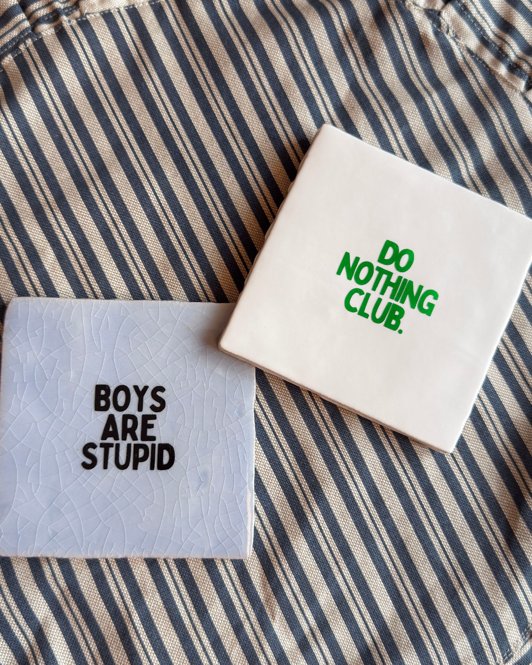 Tegeltje | Do nothing club